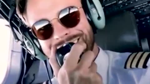 When pilot forgot to off the speaker