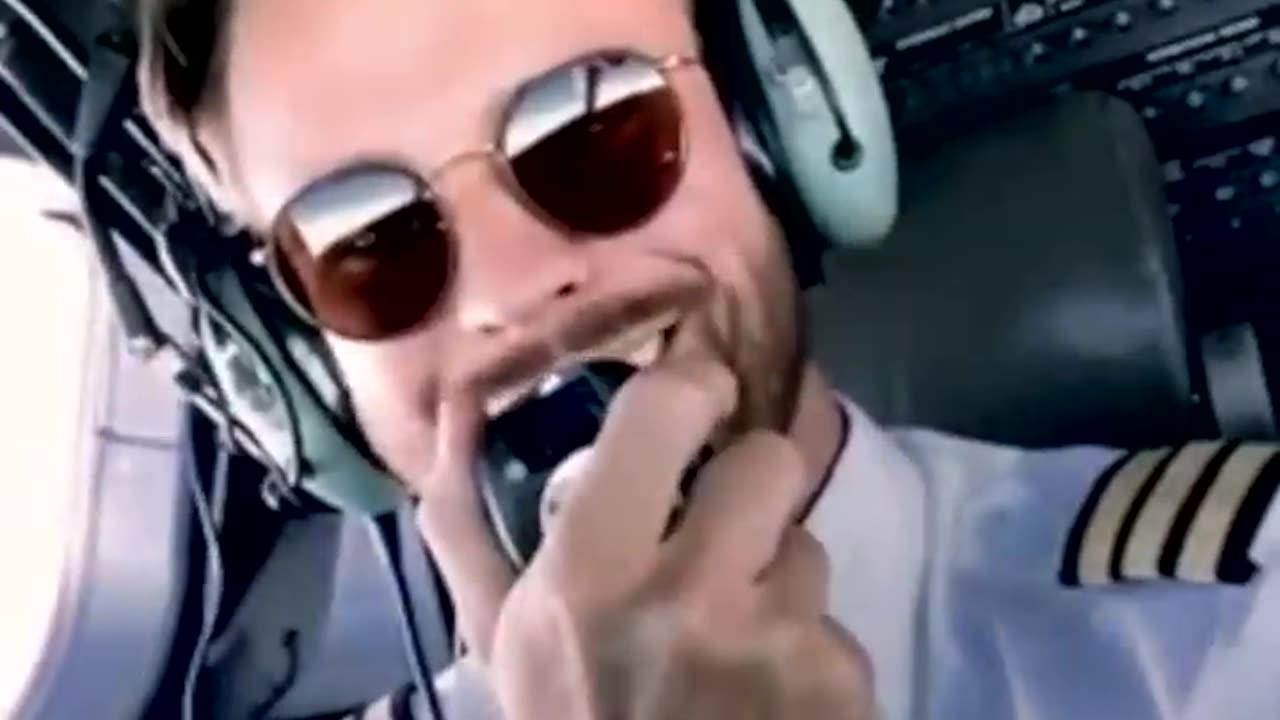 When pilot forgot to off the speaker