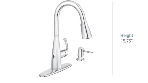 Moen Essie Mediterranean Bronze One-Handle Pulldown Kitchen Faucet