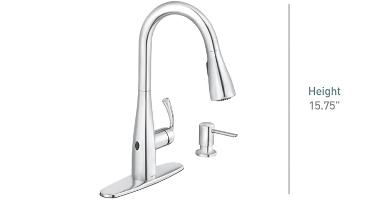 Moen Essie Mediterranean Bronze One-Handle Pulldown Kitchen Faucet