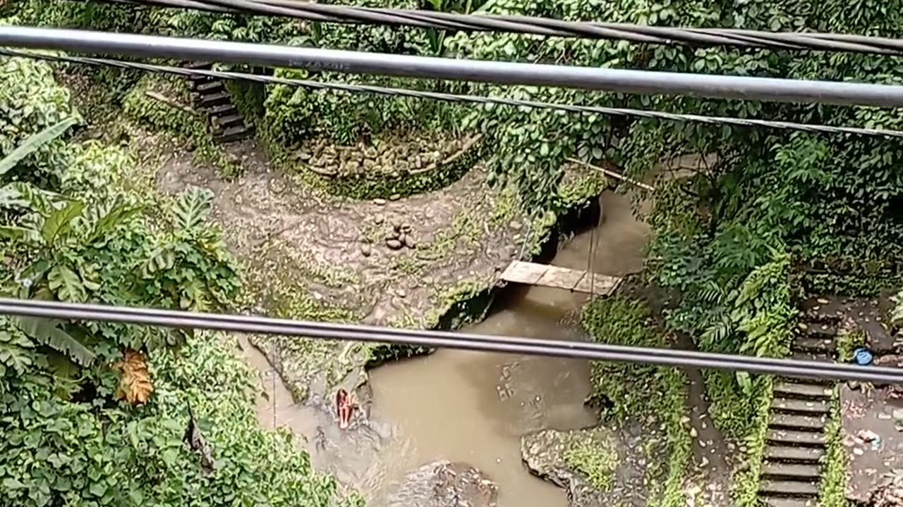 Schlucht im Ubud Zentrum