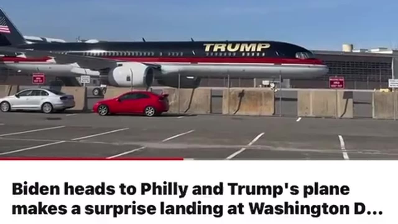 Trump Force One Makes a Surprise Landing in Washington DC- March 10, 2023