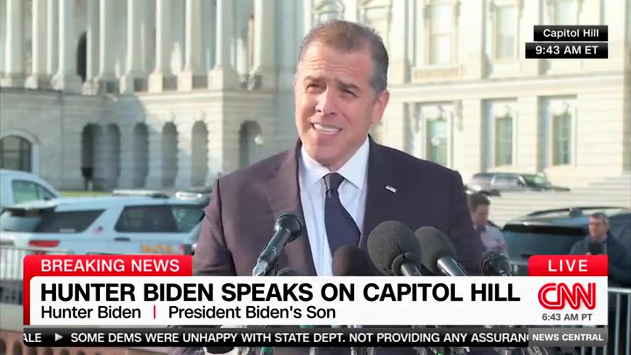 Hunter Biden says there’s no evidence against his father for being corrupt...