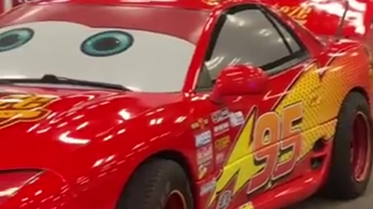 amazing real life Mcqueen lightning cars