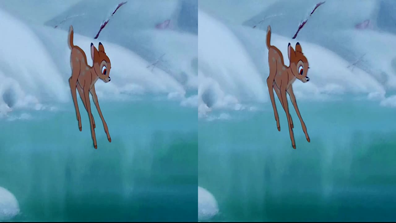 3D SBS Bambi 60FPS 4K L 4K R SUPER SCALE 80% MORE BACKGROUND DEPTH P11