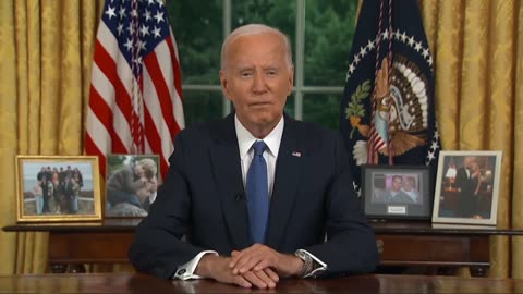 President Biden Addresses The Nation On Decision To End Campaign