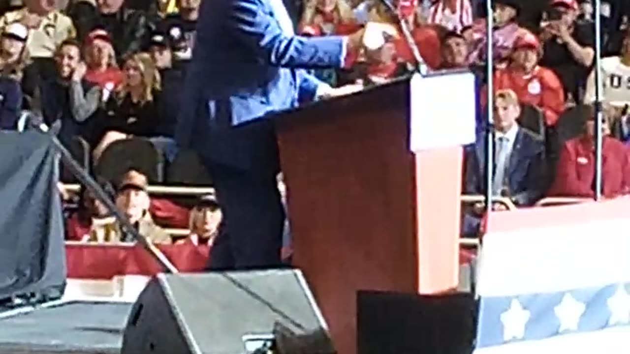 TRUMP RALLY VIDEO 4 FISER FORUM 11/01/24