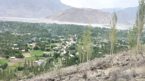 View of Skardu city