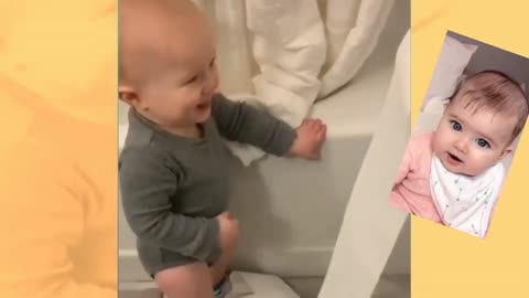 baby enjoy funny video