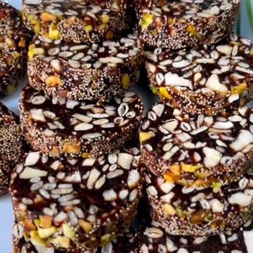 "Nourish Your Body with Delicious and Nutritious Dry Fruits Roll"