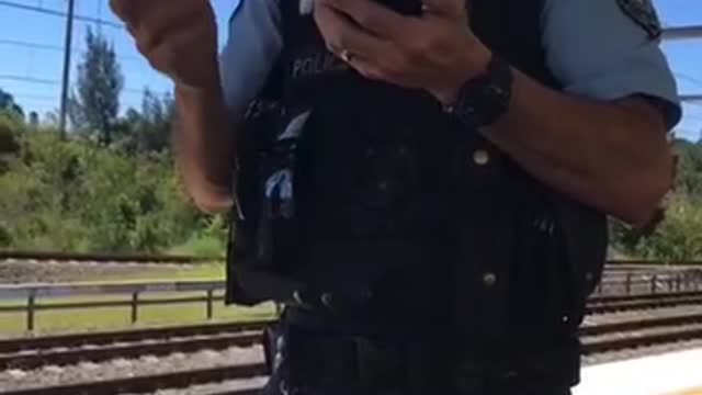 Sydney Australia Police are still issuing fines for not wearing a Mask