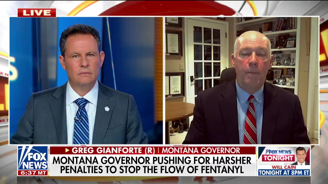 The Governor of Montana is advocating for tougher penalties to halt the trafficking of fentanyl.