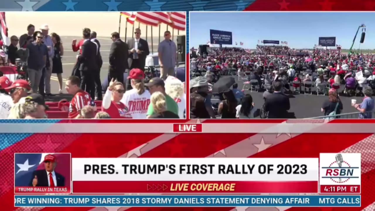 PRESIDENT TRUMP WACO SAVE AMERICA RALLY ~TX LT GOVERNOR DAN PATRICK