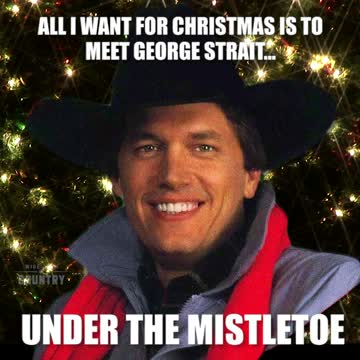 All I Want For Christmas is to Meet George Strait