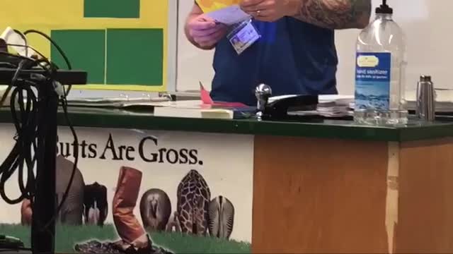 Students Surprise Heartbroken Teacher With Tickets For His Favorite Team