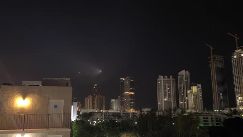 SpaceX Launch Forms a Space Jellyfish in the Sky