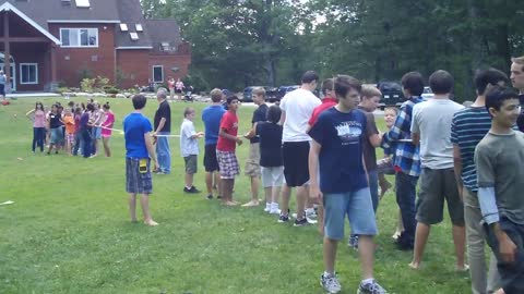 Tug of War Camp Constitution Boys Vs Girls