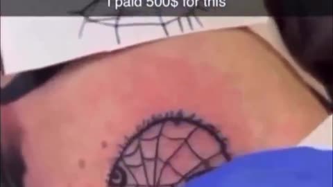 Spiderman Tattoo