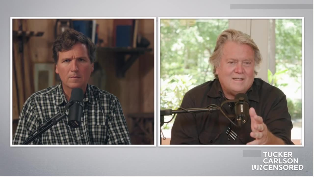 Tucker Carlson: Steve Bannon Sentenced to Prison- June, 2024