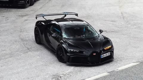 This is the Black Warrior. Your cars can only be black# Super Running # Men's Dream # Bugatti