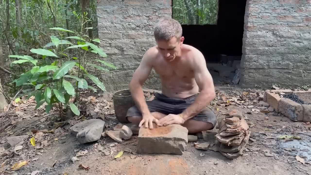 Primitive Technology: Purifying Clay By Sedimentation and Making Pots