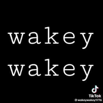 It’s past time to wake up..