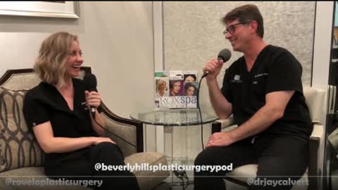 Dr. Calvert discusses Crooked Noses on The Beverly Hills Plastic Surgery Podcast