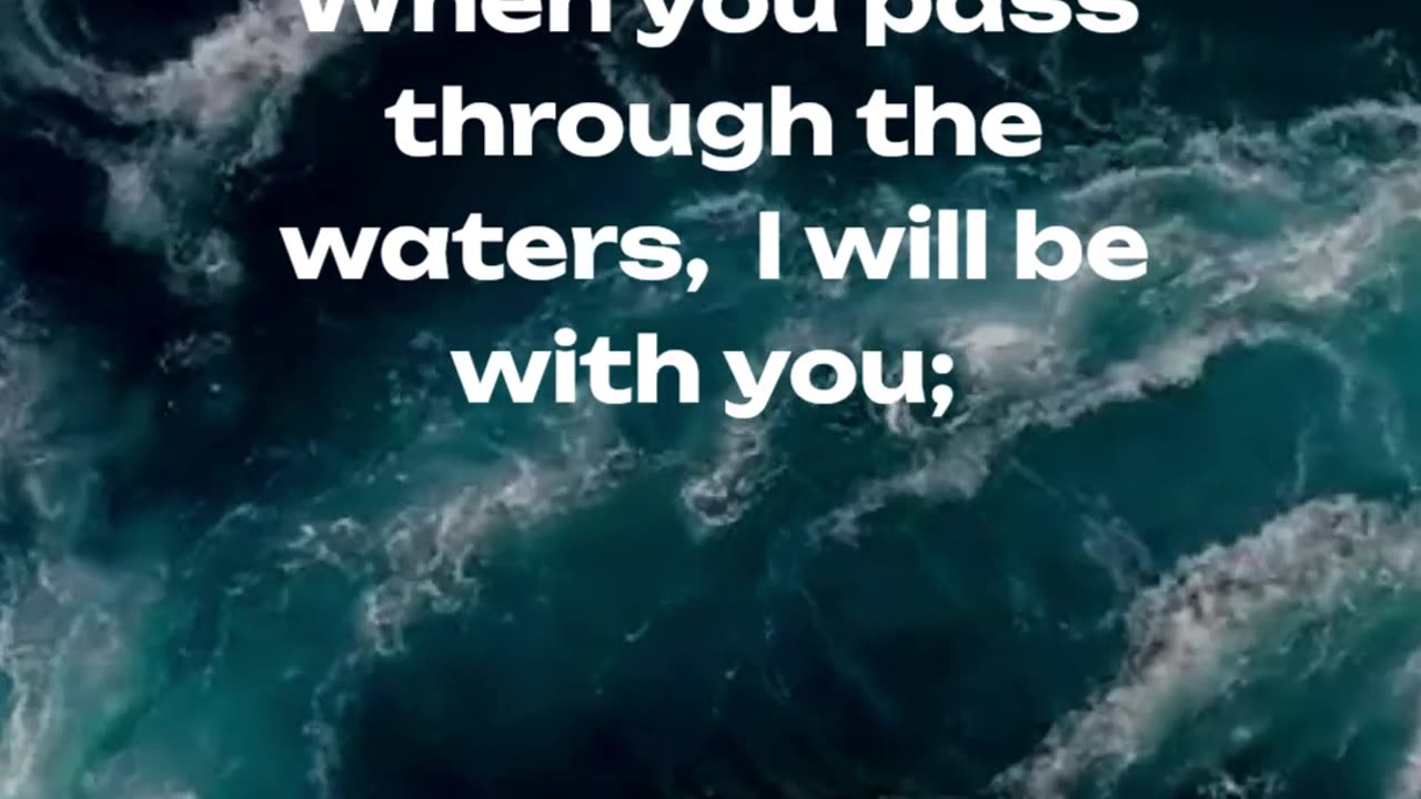 Isaiah 43:2