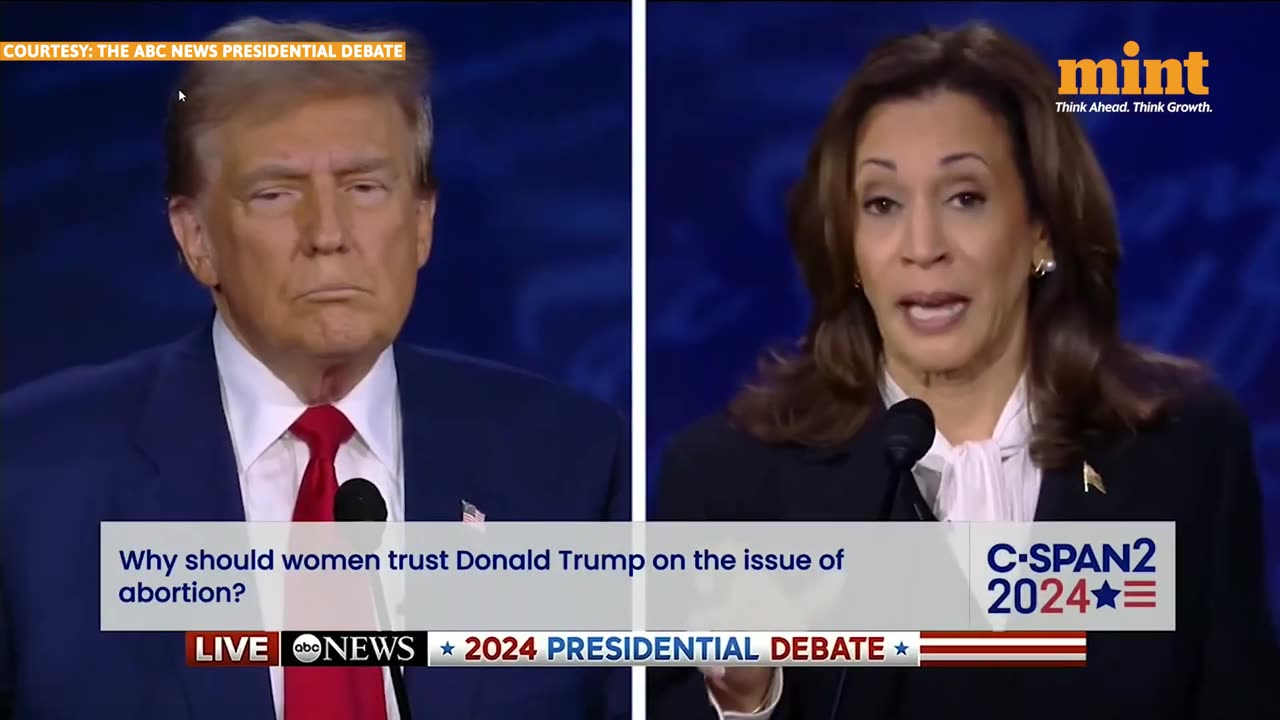 US Presidential Debate 2024- Top Highlights - Kamala Harris Vs Donald Trump - Best 9 Minutes