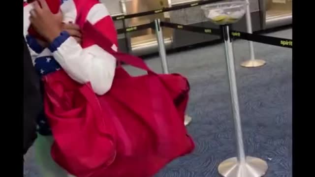 Husband Catches His Own Wife Cheating On Him with another man At The Airport