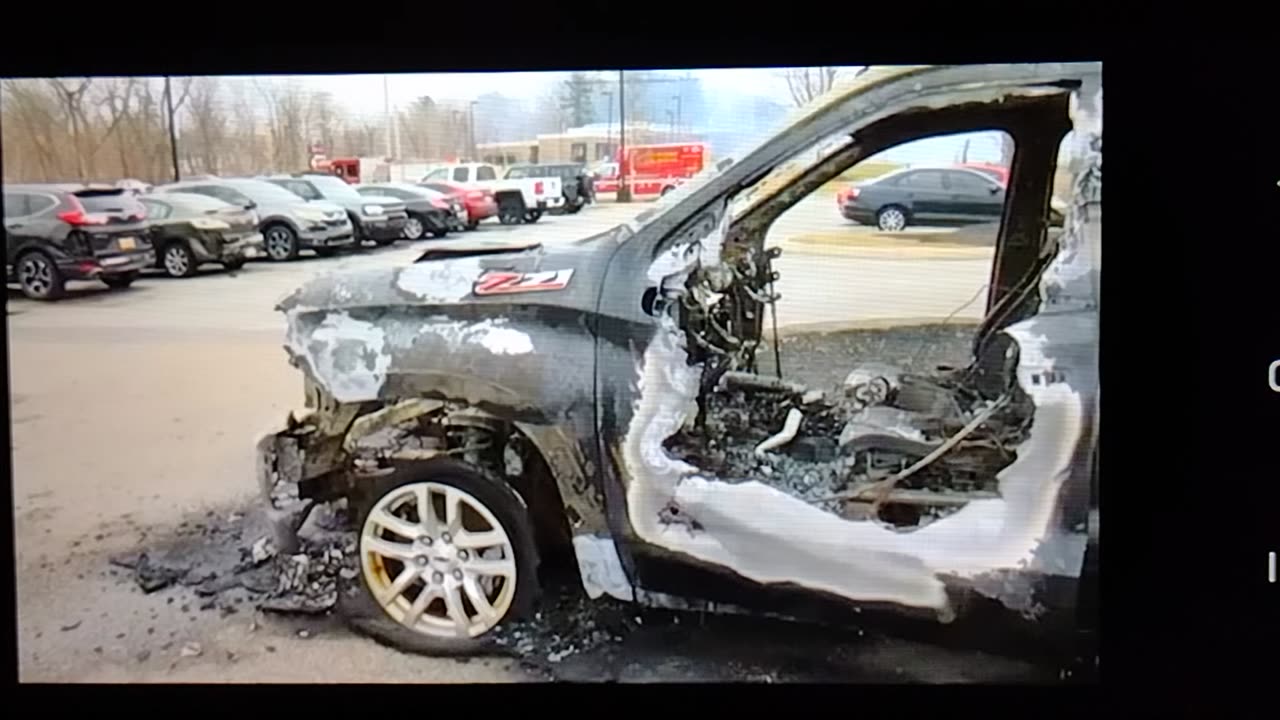 5 Secret Service cars destroyed by plasma fire