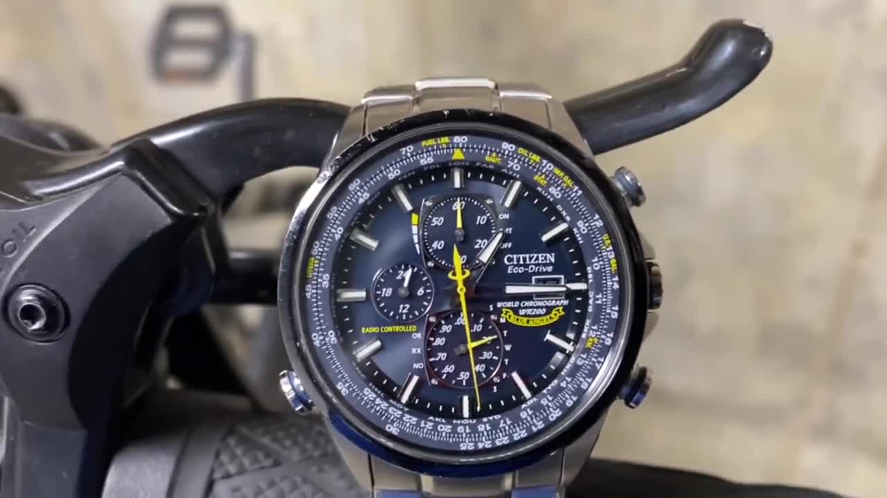 Citizen World Chronograph AT Eco-Drive At Its Best