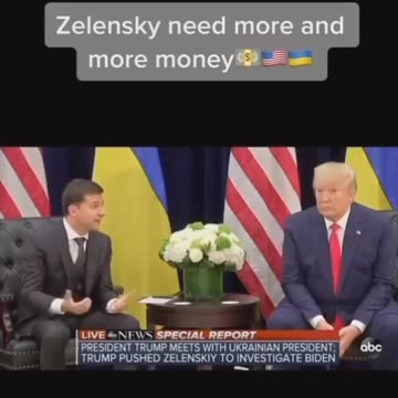 Whatever Zelensky wanted "more" of in 2019 - Trump says make peace with Putin!
