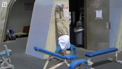 Old Man Weightlifting