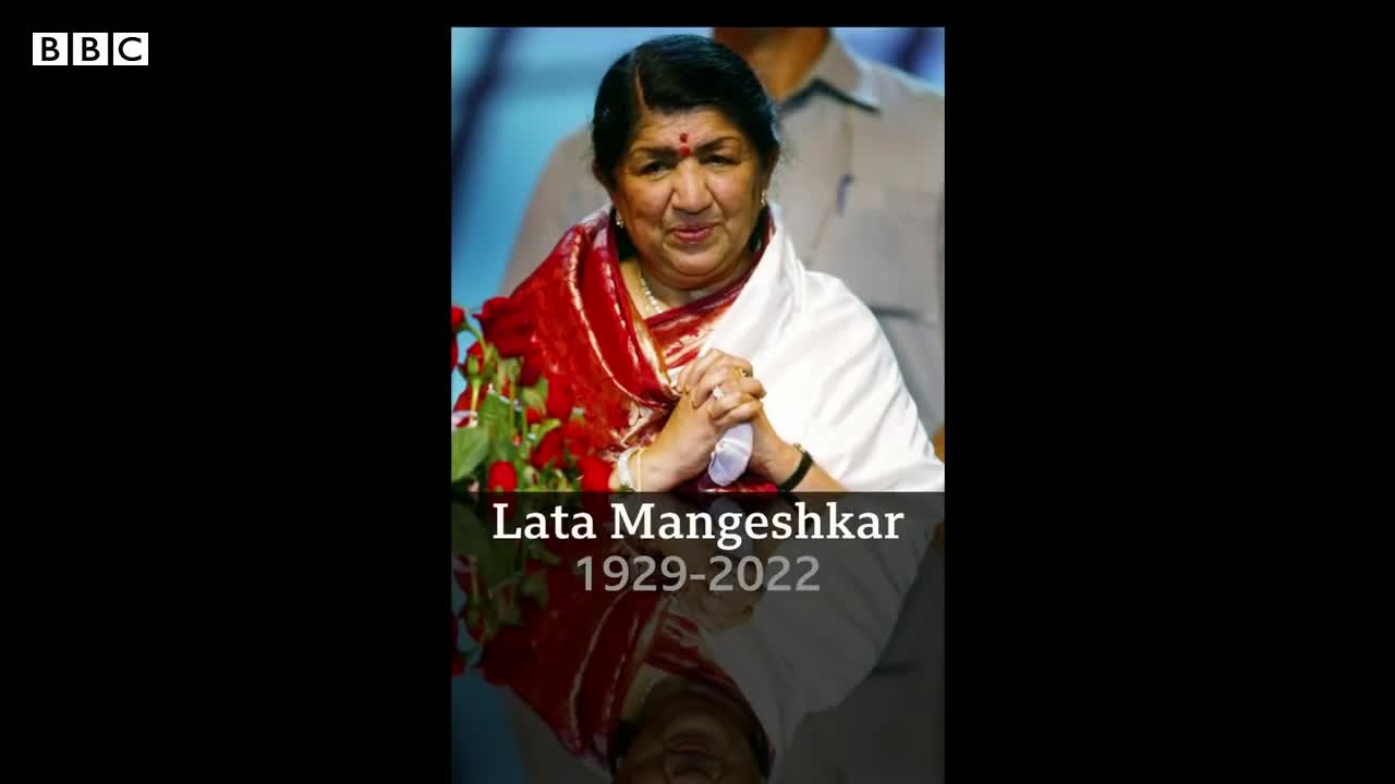 Beloved Indian singer Lata Mangeshkar dies at 92.