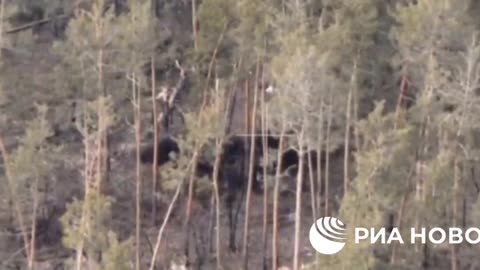 🇷🇺🇺🇦 A well aimed Mortar hit on Ukrainian forces