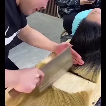 When You Are Chef But Hairdresser Is Your Second Profession After Hours!