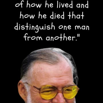 Wise Quotes From Ernest Hemingway on Betrayal