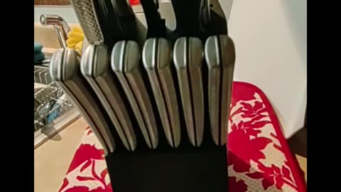 Oster 14 Piece Cutlery Set unboxing and demonstration