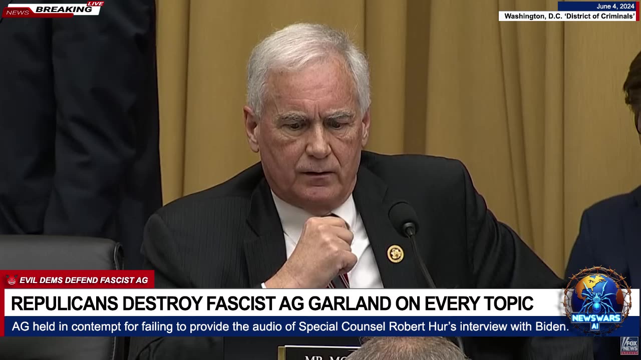 REP. McCLINTOCK DESTROYS FASCIST AG GARLAND IN CONGRESSIONAL HEARING