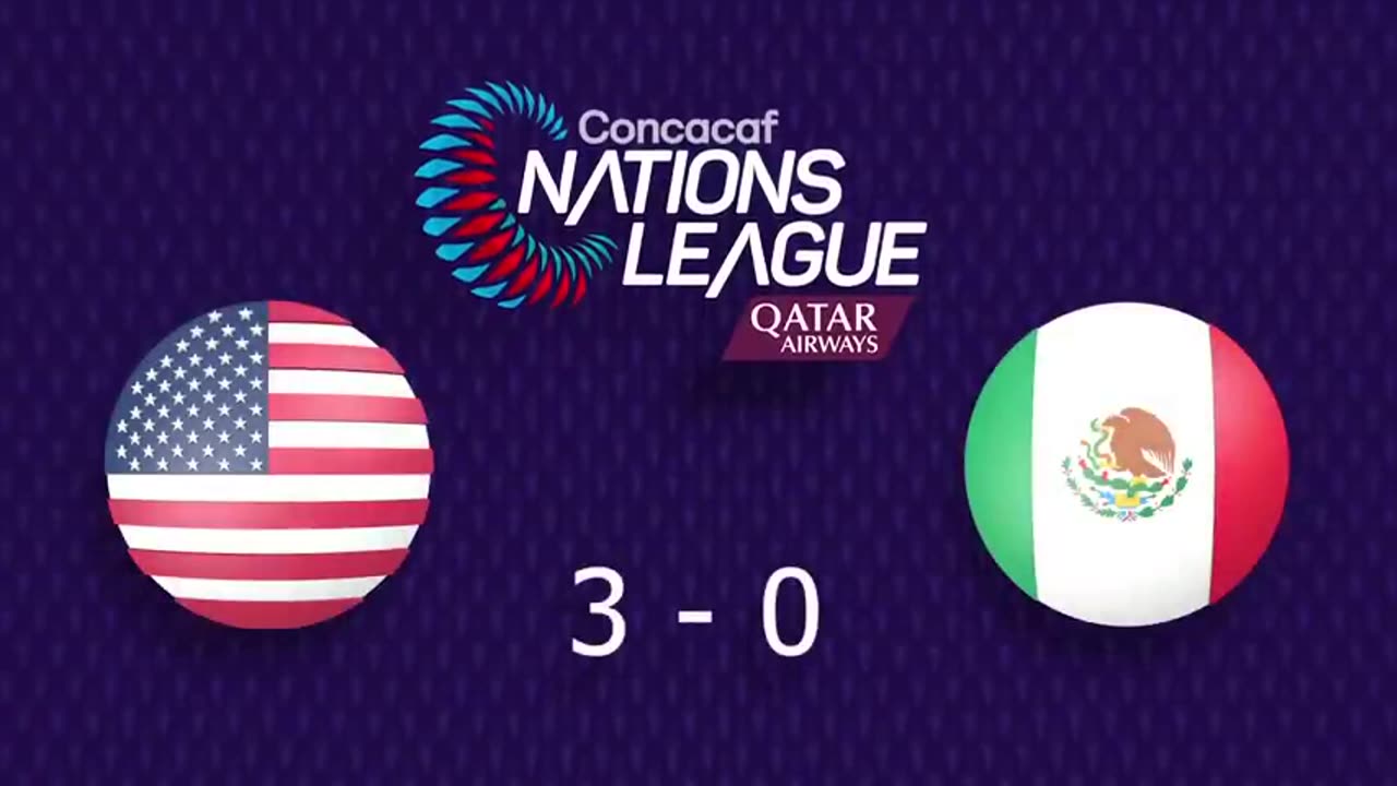 United States 3-0 Mexico | 2023 Concacaf Nations League Finals