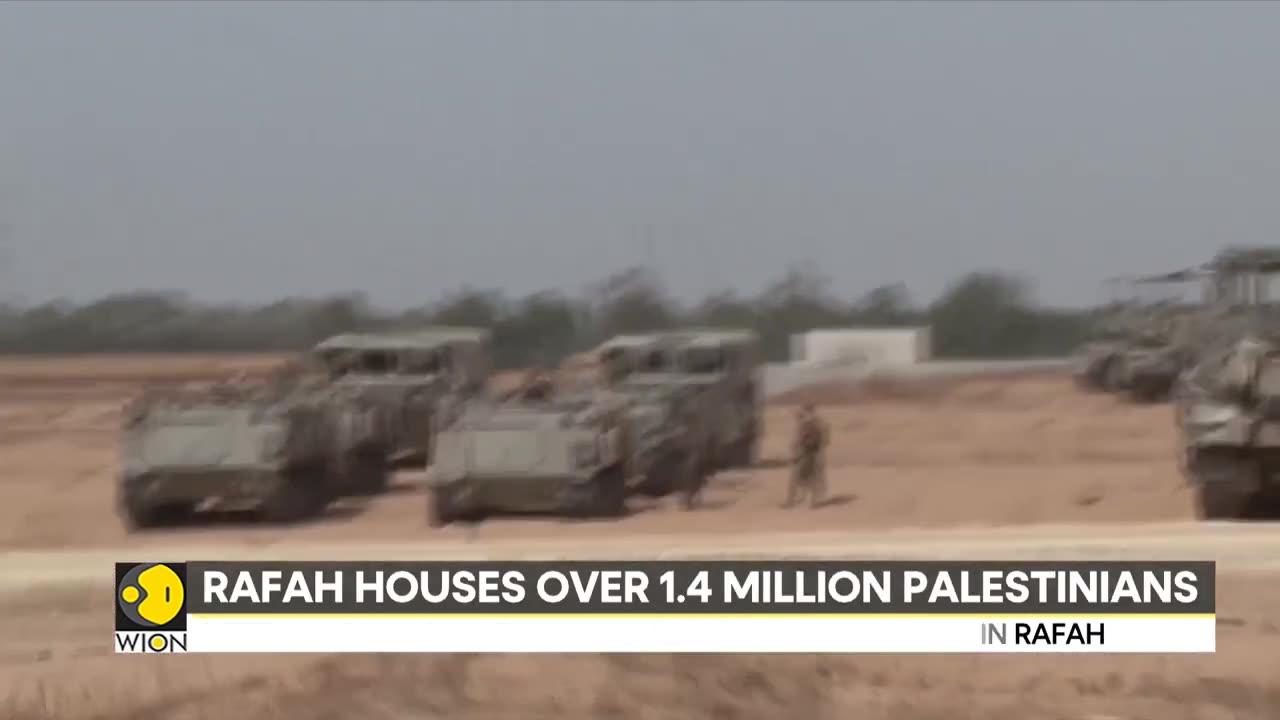 Israel-Hamas war: Israel masses dozens of tanks near Rafah border --> World News