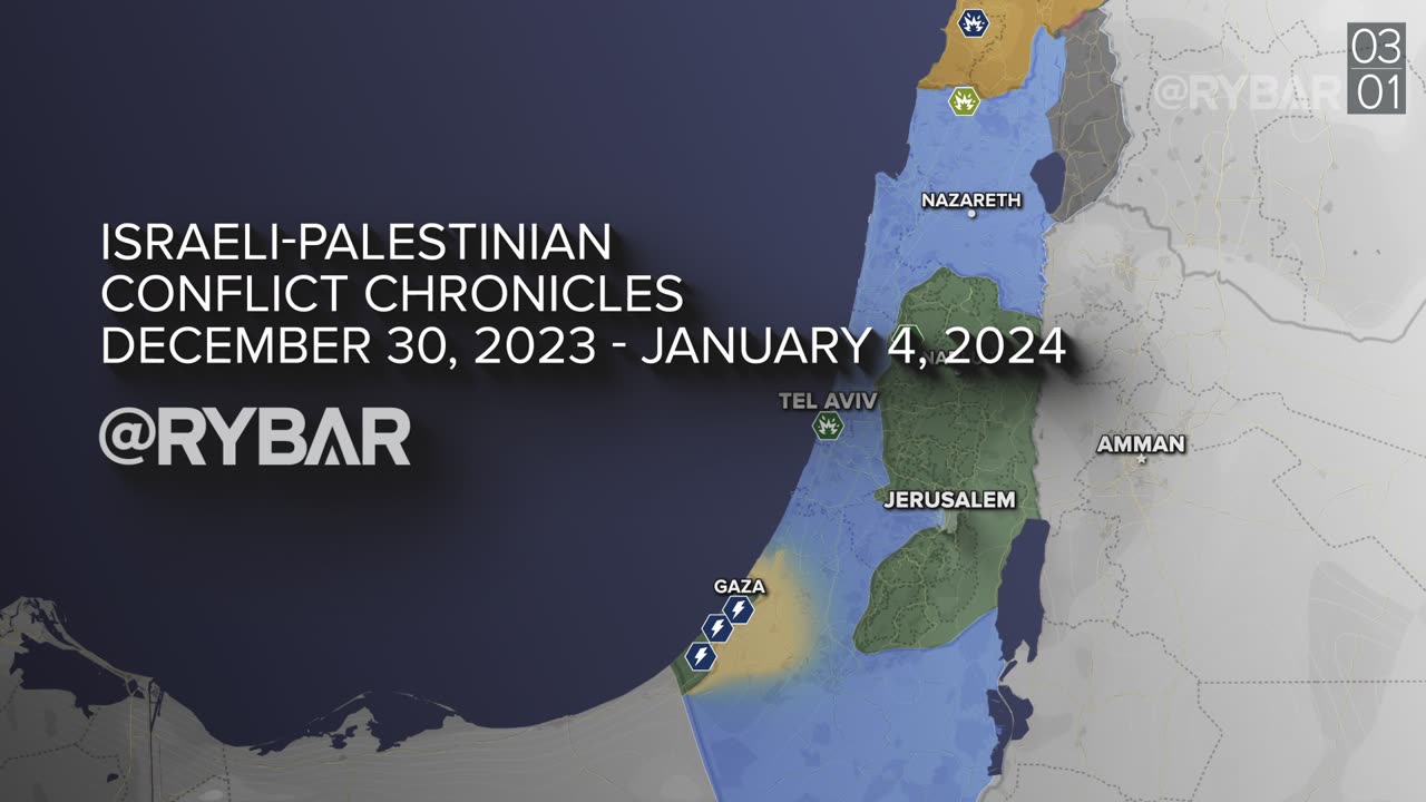 ❗️🇮🇱🇵🇸🎞 Highlights of the Israeli-Palestinian Conflict on December 30-January 4, 2024