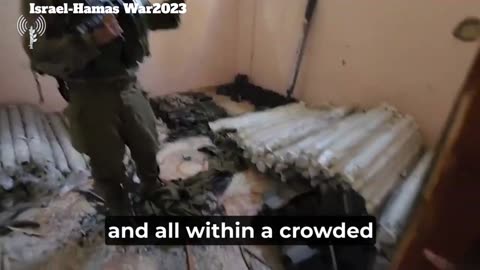 Israel-Hamas War2023 : IDF finds UNRWA boxes used by Hamas to store weapons