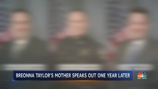 Breonna Taylor’s Mother Speaks Out Nearly One Year After Daughter’s Death NBC Nightly News
