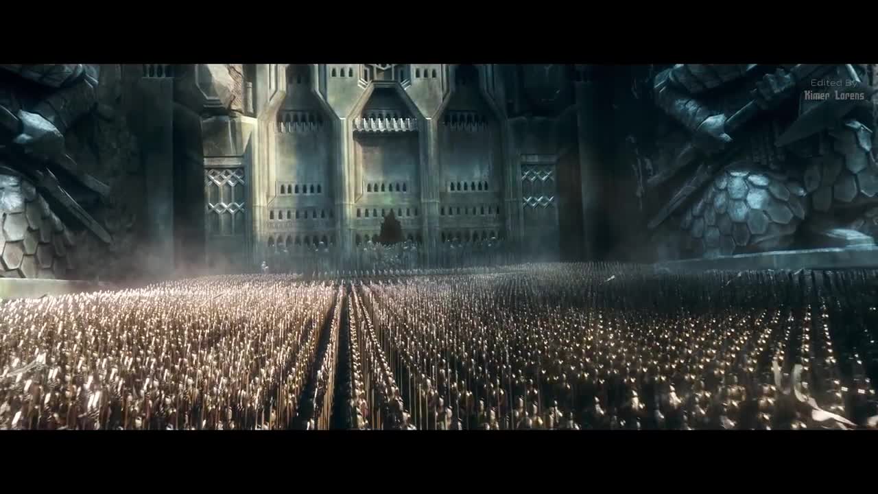 The Hobbit Battle of the five Armies - Part 1 - Only Action [4K]