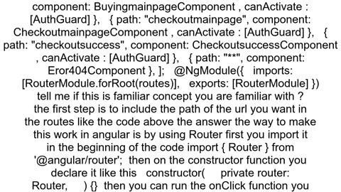 Angular router link and click event trigger