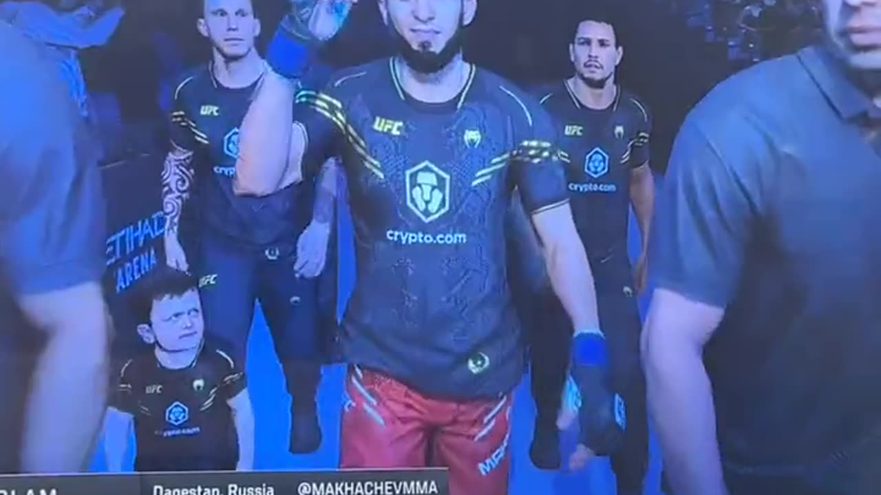 Hasbulla in UFC 5 with Islam Makhachev