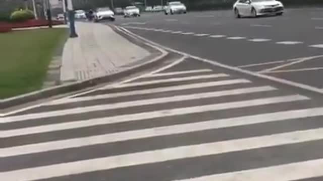 China your driverless taxi pulls up you scan the QR code on the rear windshield