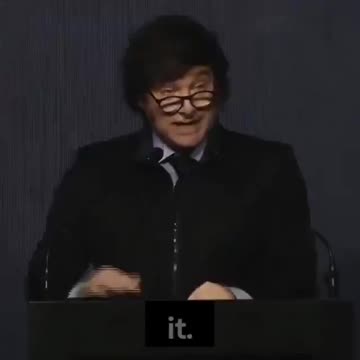 Argentina President Javier Milei talking about Britain